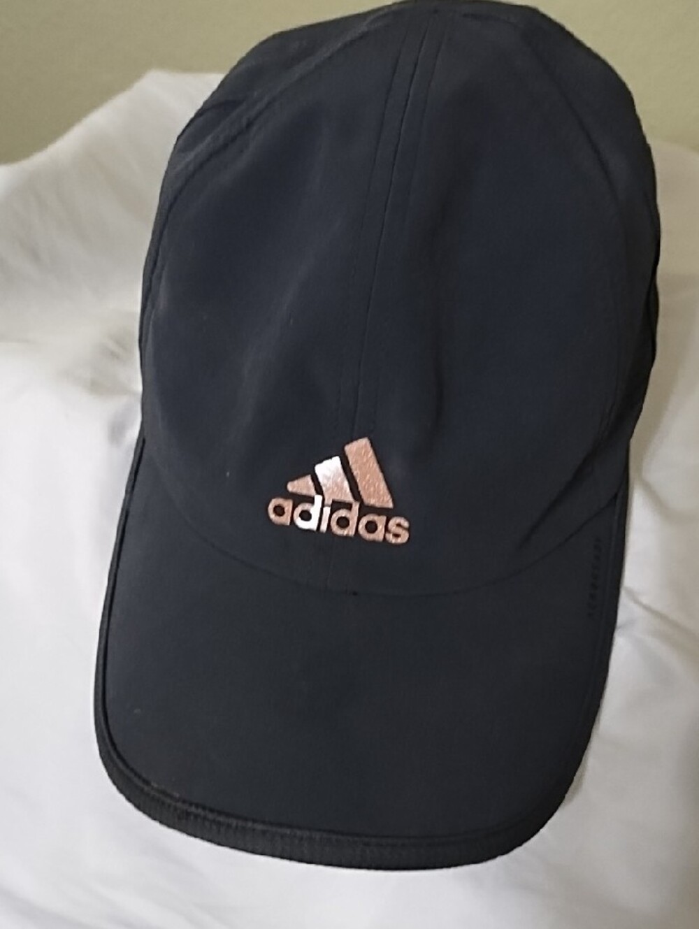 adidas Gray Aeroready  Baseball Cap with 3D Gold Logo